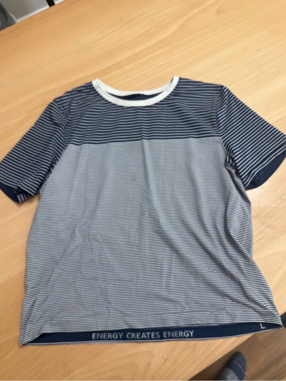 Lululemon Seamless Classic-Fit Mariner Stripe T-Shirt